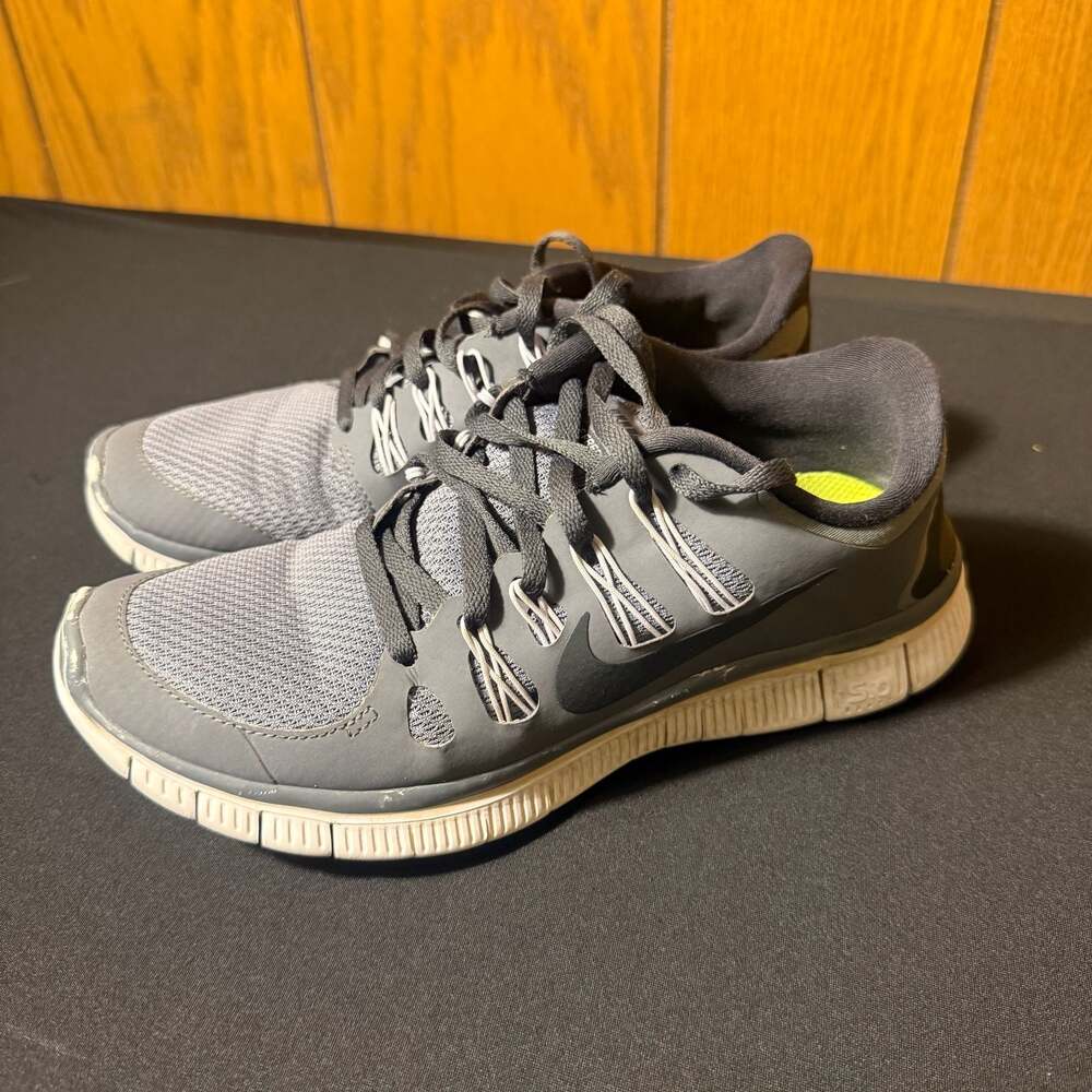Nike Free 5.0 Running Shoes Cool Grey/Anthracite-White